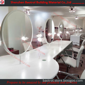 classy decorative hair salon man-made stone desktop---all colors available